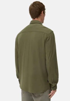 Herren Camel Active Hemden^Langarm Hemd aus reiner Baumwolle
