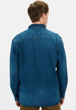 Herren Camel Active Hemden^Langarm Hemd im Regular Fit aus Baumwolle