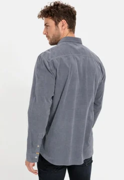Herren Camel Active Hemden^Langarm Hemd in Regular Fit aus Cord