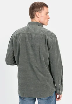 Herren Camel Active Hemden^Langarm Hemd in Regular Fit aus Cord