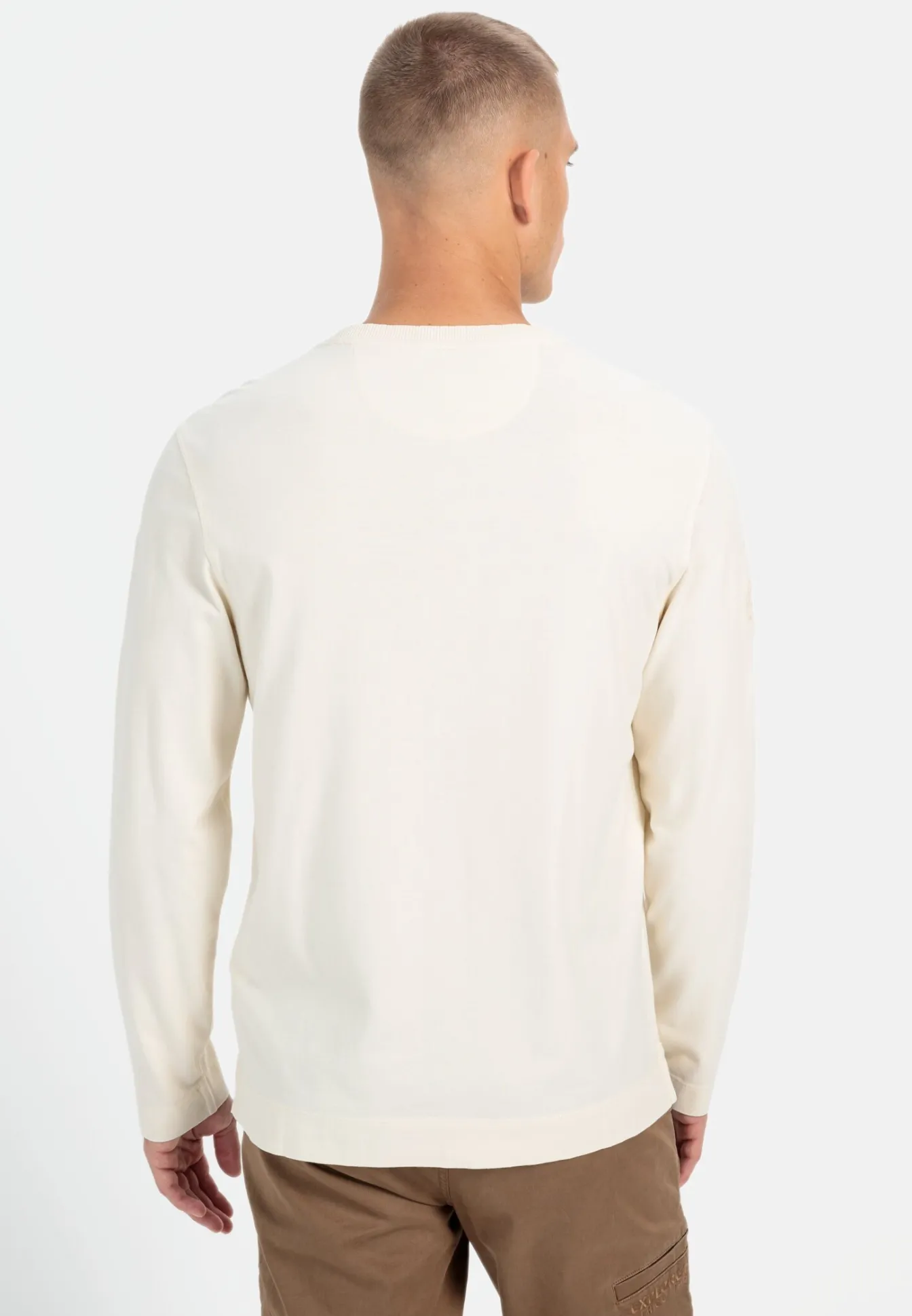 Herren Camel Active T-Shirts & Polos^Langarm Henley aus Organic Cotton