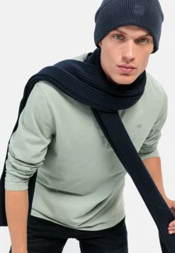 Herren Camel Active T-Shirts & Polos^Langarm Henley aus reiner Baumwolle