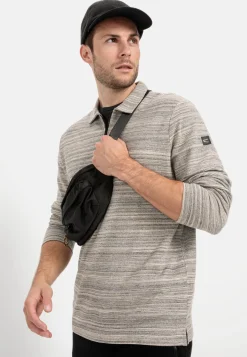 Herren Camel Active T-Shirts & Polos^Langarm Poloshirt mit Cooling Effekt