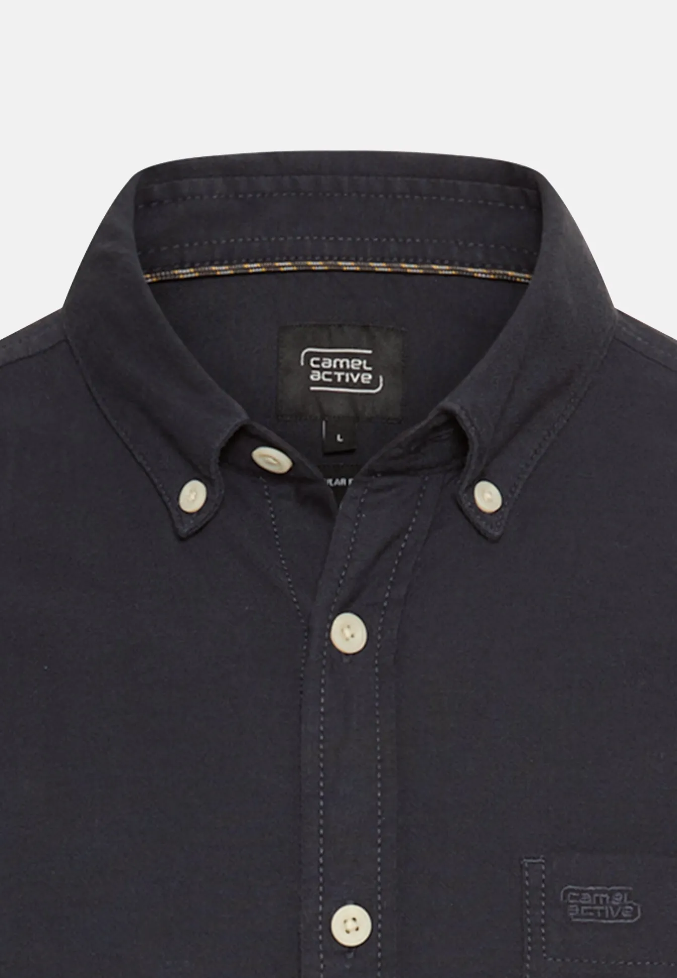 Herren Camel Active Hemden^Langarm Shirt mit antibakterieller Funktion