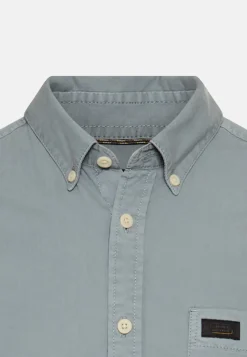 Herren Camel Active T-Shirts & Polos^Langarm Shirt mit Button-Down Kragen