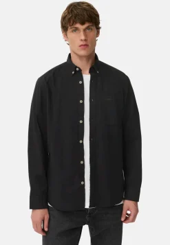 Herren Camel Active T-Shirts & Polos^Langarm Shirt mit Button-Down Kragen