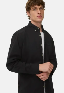 Herren Camel Active T-Shirts & Polos^Langarm Shirt mit Button-Down Kragen