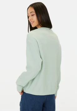 Damen Camel Active T-Shirts & Polos^Langarm Sweatshirt aus reiner Baumwolle