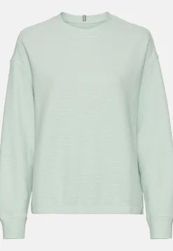 Damen Camel Active T-Shirts & Polos^Langarm Sweatshirt aus reiner Baumwolle