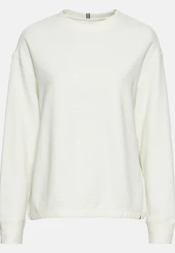 Damen Camel Active T-Shirts & Polos^Langarm Sweatshirt aus reiner Baumwolle