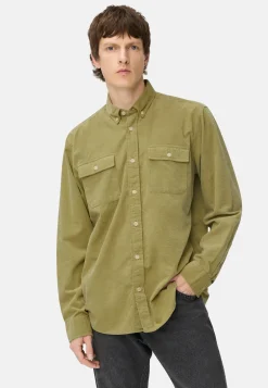 Herren Camel Active Hemden^Langarmhemd mit aufgesetzten Taschen