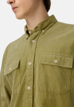 Herren Camel Active Hemden^Langarmhemd mit aufgesetzten Taschen