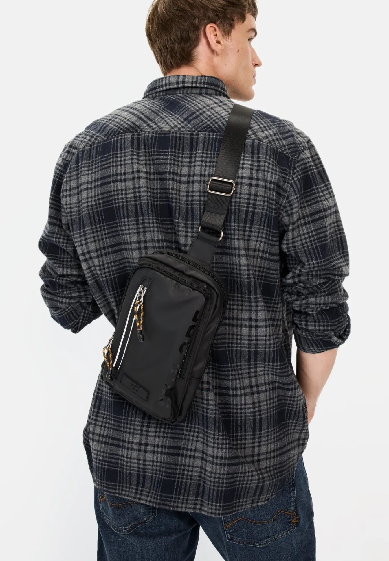 Herren Camel Active Hemden^Langarmhemd mit Karomuster