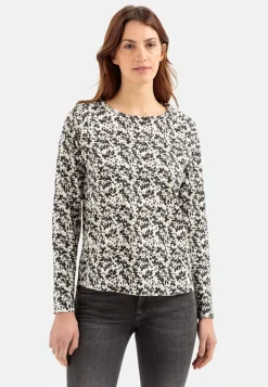 Damen Camel Active T-Shirts & Polos^Langarmshirt aus Bio-Baumwolle