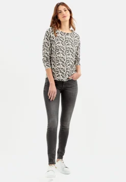 Damen Camel Active T-Shirts & Polos^Langarmshirt aus Bio-Baumwolle