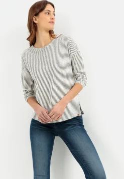 Damen Camel Active T-Shirts & Polos^Langarmshirt aus Organic Cotton