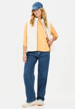 Damen Camel Active T-Shirts & Polos^Langarmshirt aus reiner Baumwolle