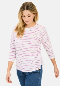 Damen Camel Active T-Shirts & Polos^Langarmshirt aus reiner Baumwolle