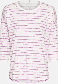 Damen Camel Active T-Shirts & Polos^Langarmshirt aus reiner Baumwolle