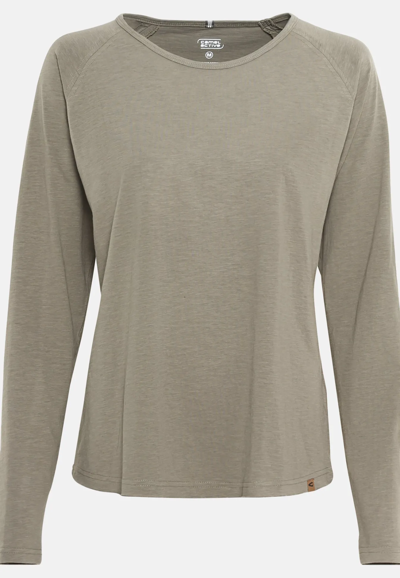 Damen Camel Active T-Shirts & Polos^Langarmshirt aus reiner Baumwolle