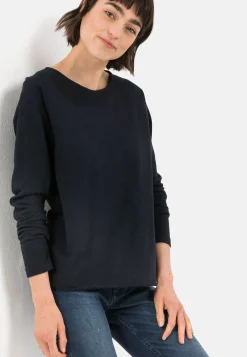 Damen Camel Active T-Shirts & Polos^Langarmshirt aus reiner Baumwolle