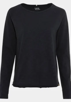 Damen Camel Active T-Shirts & Polos^Langarmshirt aus reiner Baumwolle