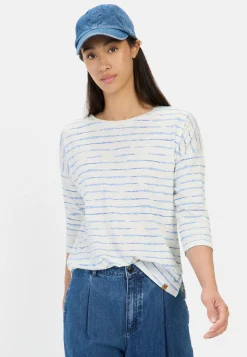 Damen Camel Active T-Shirts & Polos^Langarmshirt aus reiner Baumwolle