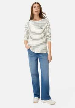 Damen Camel Active T-Shirts & Polos^Langarmshirt aus reiner Baumwolle