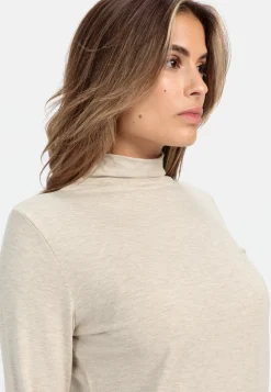 Damen Camel Active T-Shirts & Polos^Langarmshirt mit Rollkragen