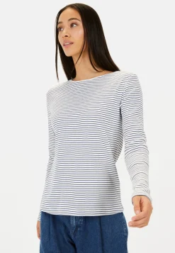 Damen Camel Active T-Shirts & Polos^Langarmshirt mit Rundhalsausschnitt
