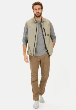Herren Camel Active T-Shirts & Polos^Langarmshirt mit Steppmuster