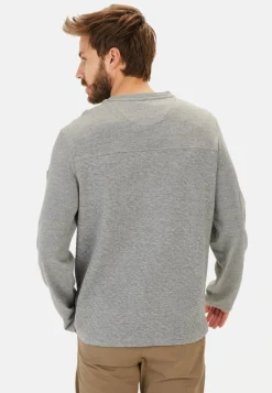 Herren Camel Active T-Shirts & Polos^Langarmshirt mit Steppmuster