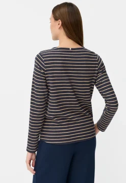 Damen Camel Active T-Shirts & Polos^Langarm-T-Shirt aus Bio-Baumwolle