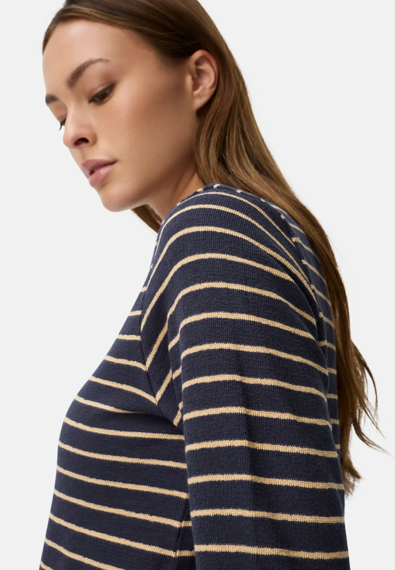Damen Camel Active T-Shirts & Polos^Langarm-T-Shirt aus Bio-Baumwolle