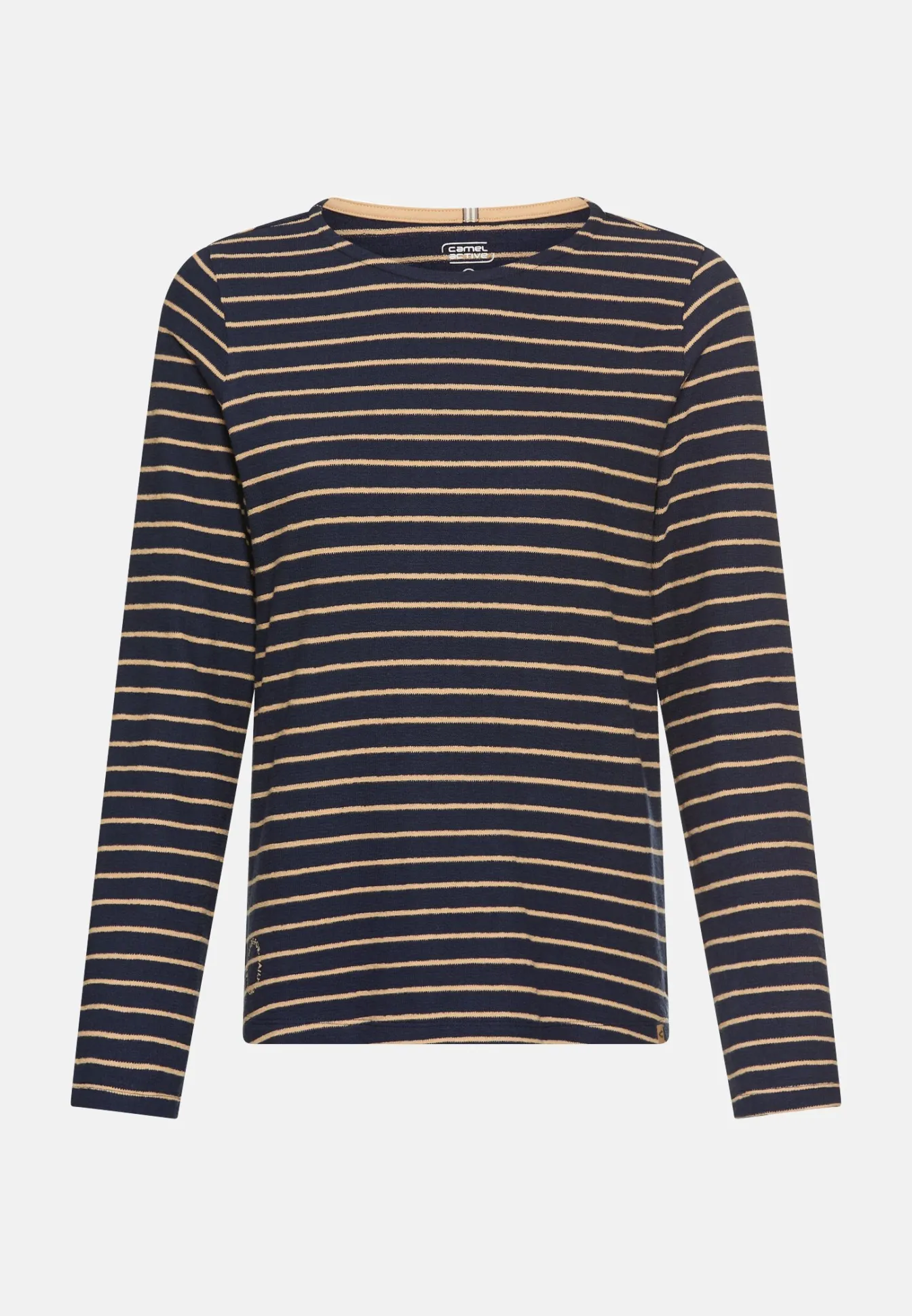 Damen Camel Active T-Shirts & Polos^Langarm-T-Shirt aus Bio-Baumwolle