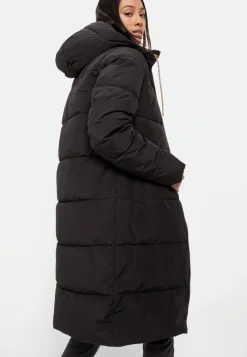 Damen Camel Active Jacken & Westen^Langer Puffermantel mit gefütterter Kapuze