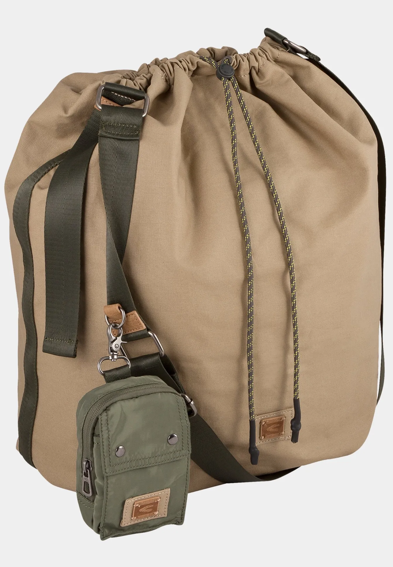 Damen Camel Active Taschen & Rucksäcke^LAONA Cross Bag aus leichtem Canvas Material
