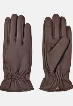 Damen Camel Active Handschuhe^Lederhandschuhe mit leichtem Strickfutter