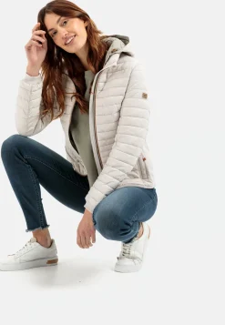 Damen Camel Active Jacken & Westen^Leicht wattierte Steppjacke aus recyeltem Polyamid