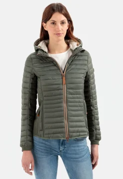 Damen Camel Active Jacken & Westen^Leicht wattierte Steppjacke aus recyeltem Polyamid