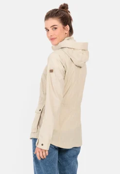 Damen Camel Active Jacken & Westen^Leichte Jacke mit abnehmbarer Kapuze