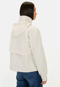 Damen Camel Active Jacken & Westen^Leichte Jacke mit verstaubarer Kapuze