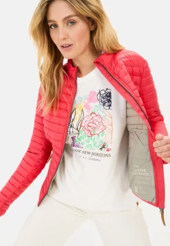 Damen Camel Active Jacken & Westen^Leichte Steppjacke aus recyceltem Polyamid