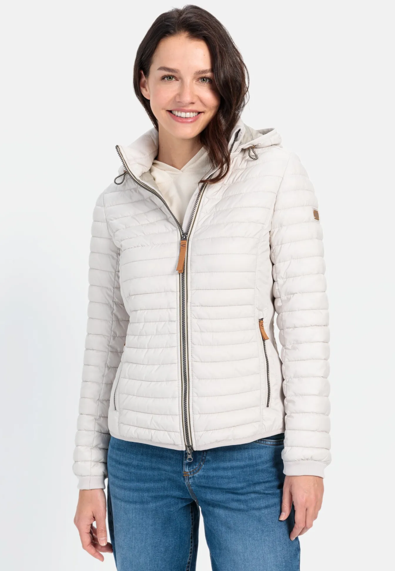 Damen Camel Active Jacken & Westen^Leichte Steppjacke aus recyceltem Polyamid
