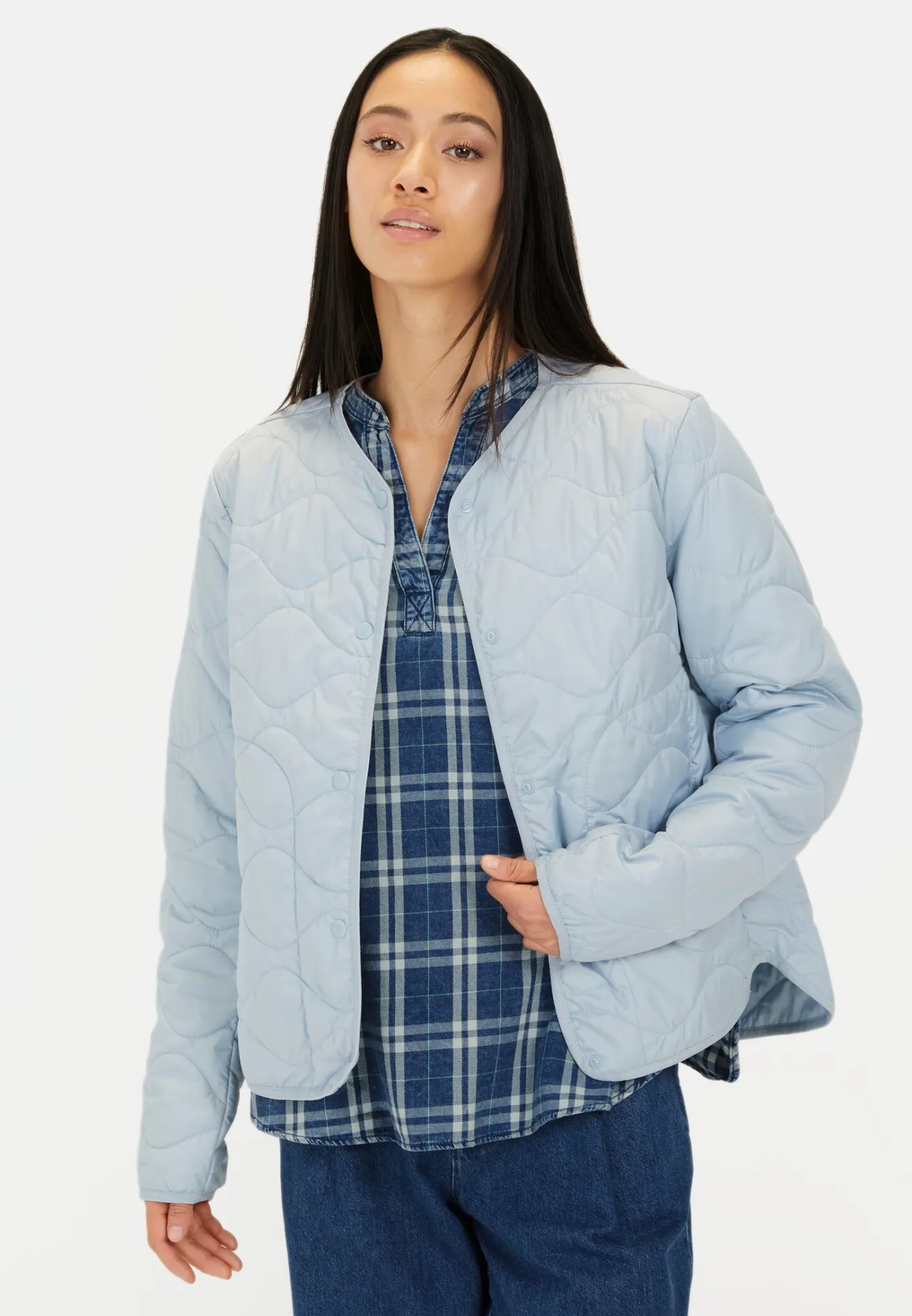 Damen Camel Active Jacken & Westen^Leichte Steppjacke mit Taschen
