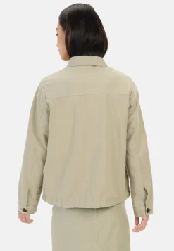 Damen Camel Active Overshirts|Jacken & Westen^Leichter Blazer aus einem Leinenmix