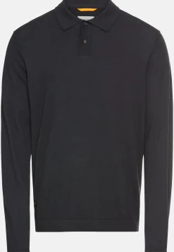 Herren Camel Active T-Shirts & Polos^Leichtes Langarm Polo aus reiner Baumwolle