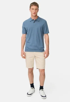 Herren Camel Active T-Shirts & Polos^Leichtes Strick-Polo aus reiner Baumwolle