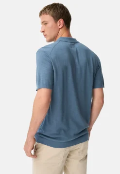 Herren Camel Active T-Shirts & Polos^Leichtes Strick-Polo aus reiner Baumwolle
