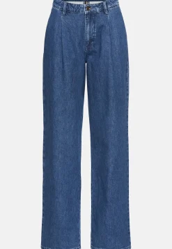 Damen Camel Active Hosen^Loose Fit Denim aus reiner Baumwolle